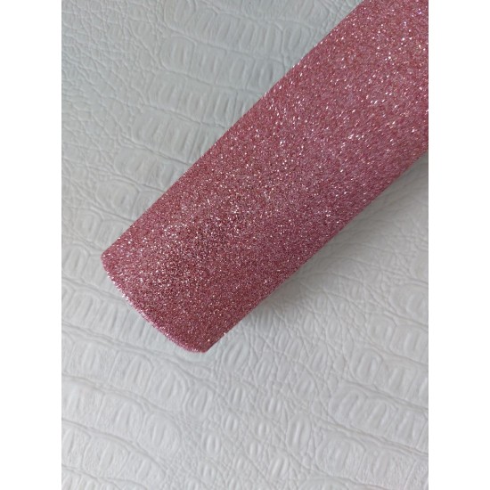 Глиттерный фоамиран 2 мм  20*30 см сиренево-розовый, цена за лист